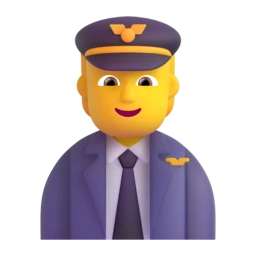 Pilot animated emoji