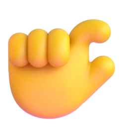 Pinching hand animated emoji