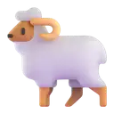 Ram 3D animated emoji