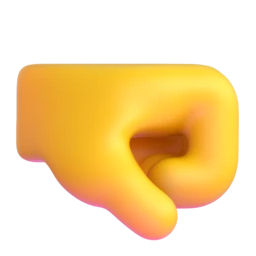 Right-facing fist animated emoji