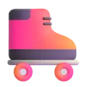 Roller skate 3D animated emoji
