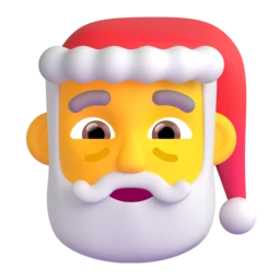 Santa Claus animated emoji