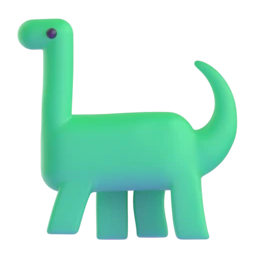 Sauropod animated emoji