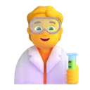 Scientist 3D animated emoji
