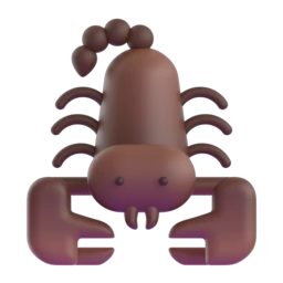 Scorpion animated emoji