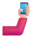 Selfie: light skin tone 3D animated emoji