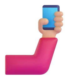 Selfie: medium-light skin tone animated emoji