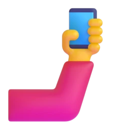 Selfie animated emoji