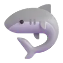 Shark 3D animated emoji