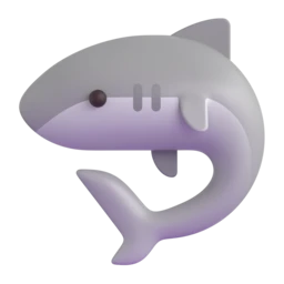 Shark animated emoji