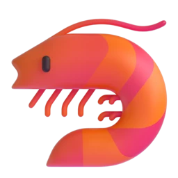 Shrimp animated emoji