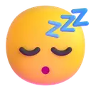 Sleeping face 3D animated emoji
