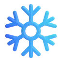 Snowflake 3D animated emoji
