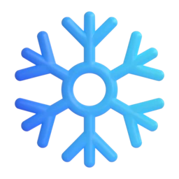 Snowflake animated emoji
