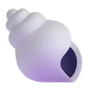 Spiral shell 3D animated emoji