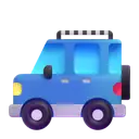Sport utility vehicle 3D animated emoji