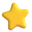 Star 3D animated emoji