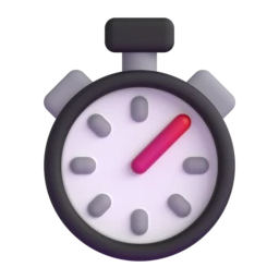 Stopwatch animated emoji