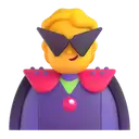 Supervillain 3D animated emoji