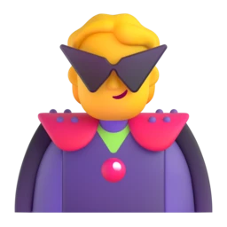 Supervillain animated emoji