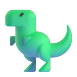 T-Rex animated emoji