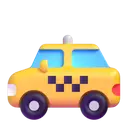 Taxi 3D animated emoji