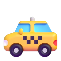 Taxi animated emoji