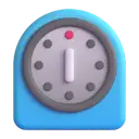 Timer clock 3D animated emoji