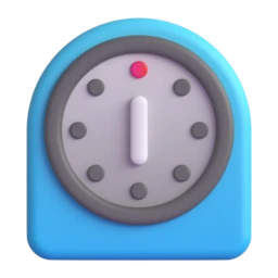 Timer clock animated emoji