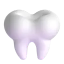 Tooth 3D animated emoji
