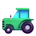 Tractor 3D animated emoji