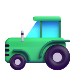Tractor animated emoji