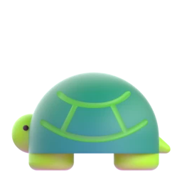 Turtle animated emoji