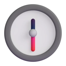 Twelve-thirty animated emoji
