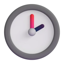 Two o’clock animated emoji