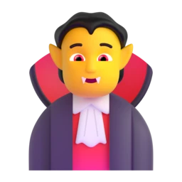 Vampire animated emoji