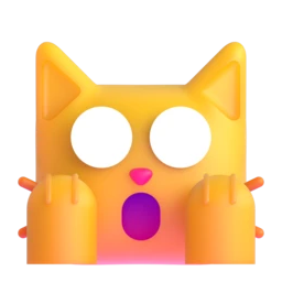 Weary cat animated emoji
