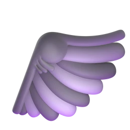 Wing animated emoji