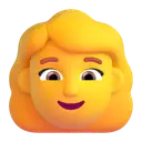 Woman 3D animated emoji