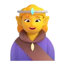 Woman elf 3D animated emoji
