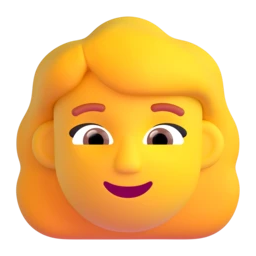Woman animated emoji