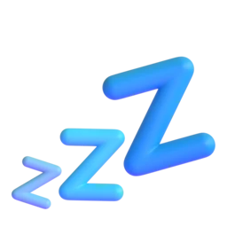 Zzz animated emoji