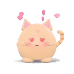 Mishu with Heart Eyes