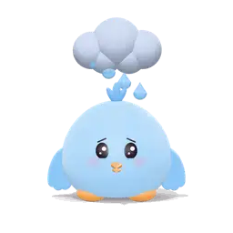 Pakhi Under a Rain Cloud