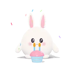Rumi's Cake Face